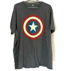 Captain America Mens Size XXL T-shirt